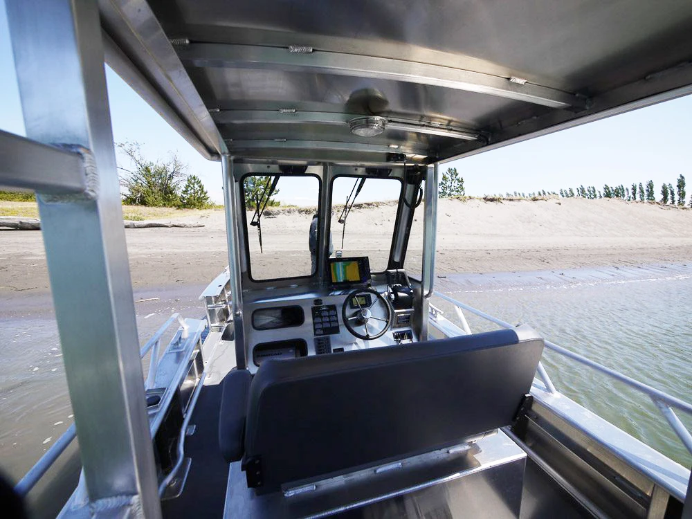 2022 Ecocampor 20ft Custom Landing Craft Aluminum Work Boat With Center