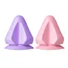 Cross-shaped suction deep massage cone - [1 purple, 1 pink]