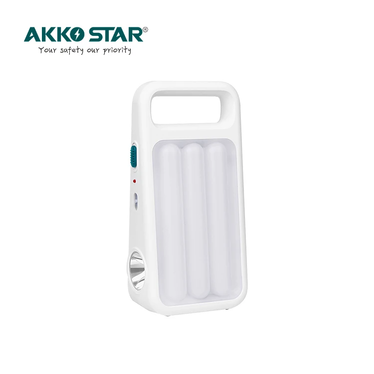 AKKO STAR AK58192 Rechargeable Emergency Light - LED Bulb, 1W + 9W