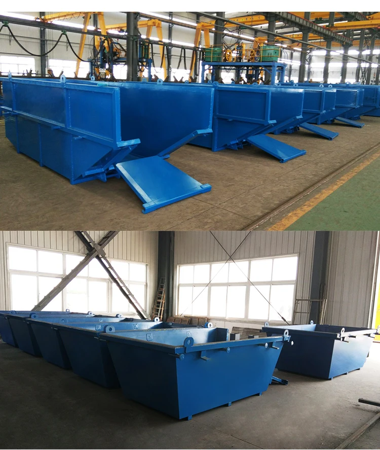 Custom Garbage Containers Garbage Bins Heavy Duty Galvanized Steel