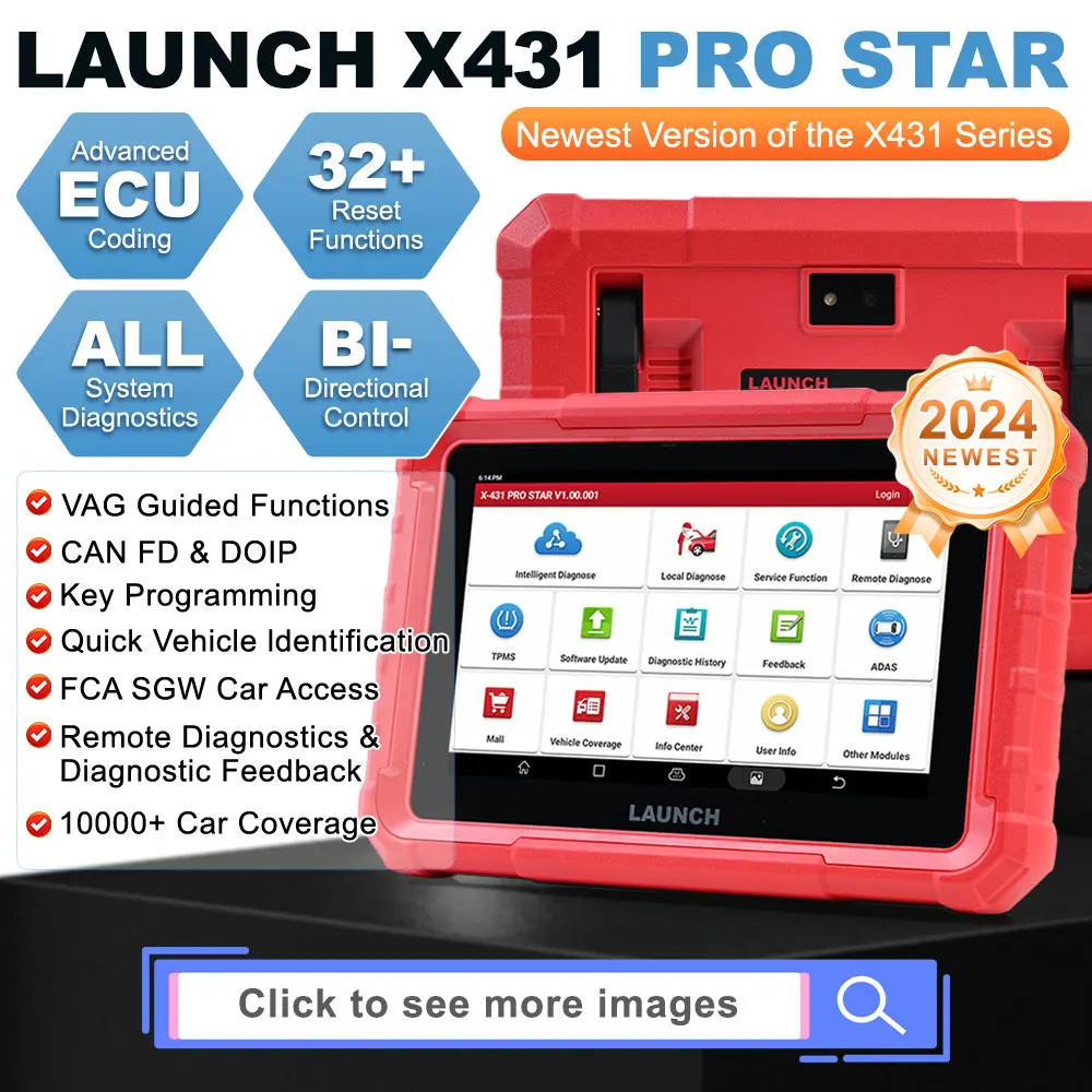LAUNCH X431 PROS V V5.0 PRO5 Valise Diagnostic Auto Multimarque Tous Systèmes FR - Foto 11