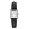 Silver Bezel leather band