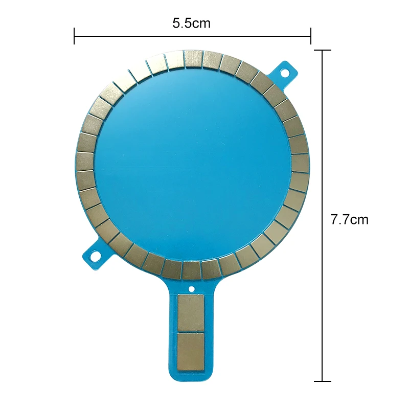 Магнитный многоступенчатый Неодимовый зарядный магнит n52 для Apple, беспроводной зарядный кожаный чехол, Магнитный кошелек
