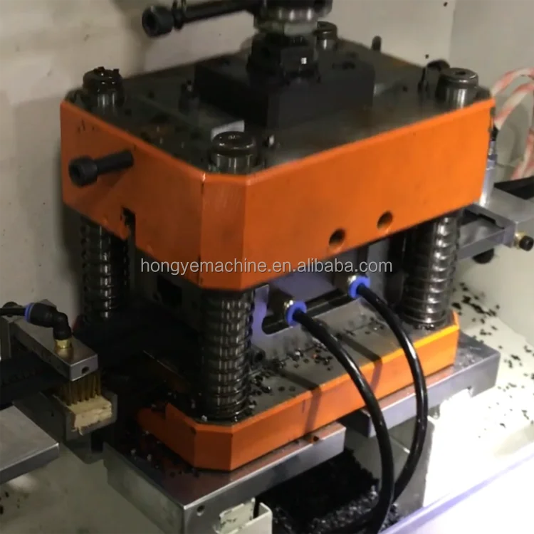 ZYN Auto Plastic Zipper Gapping and Clean Teeth Machine Vislon Zipper Machine with Core Motor Component