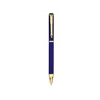 Núcleo negro de varilla azul.