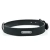 Engraved Necklace - Black