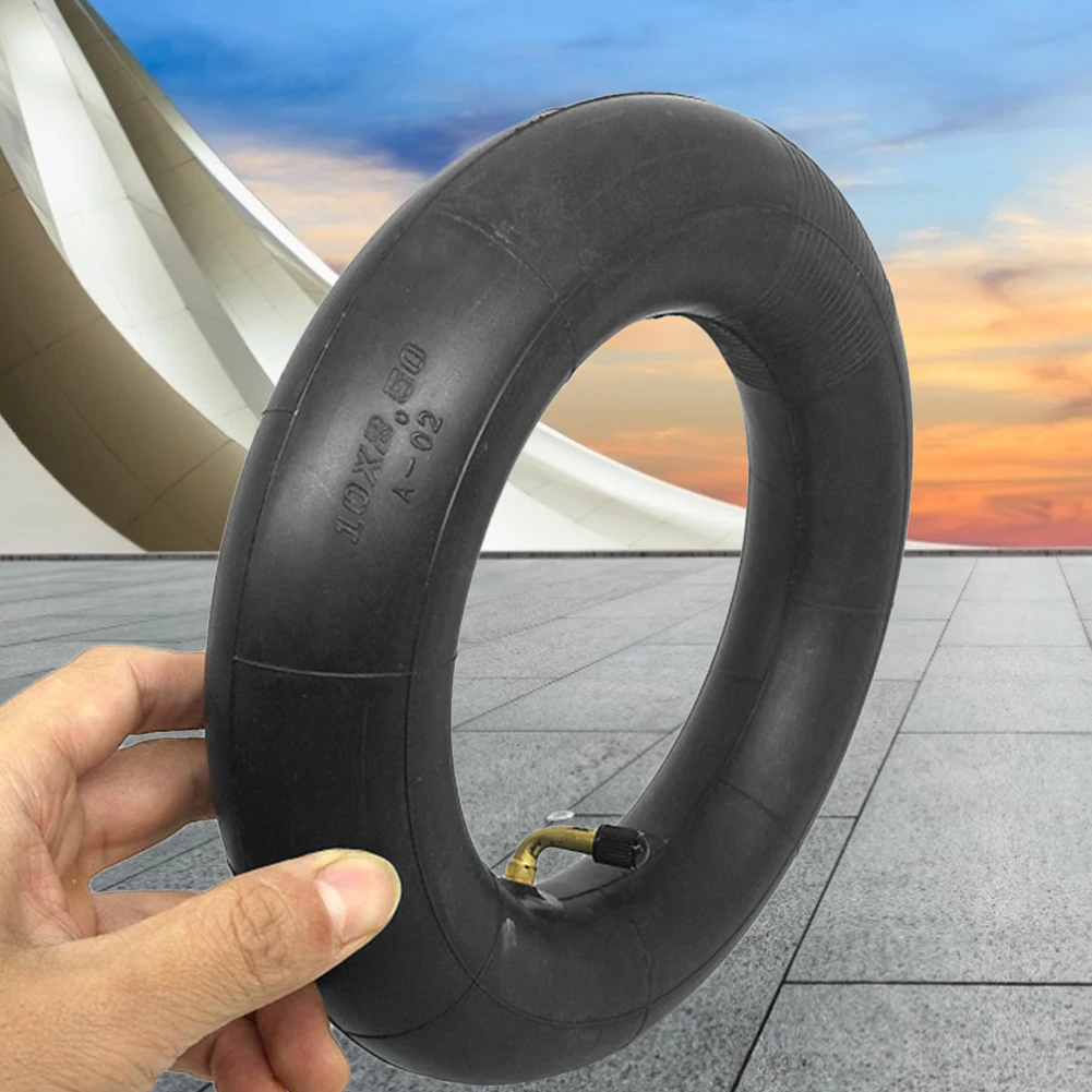 Superbsail Hot Sale 10Inch 10x2.5 Tube Innertube With Bent Valve 45 90 Degree Valve For Electric Scooter Parts Tires Inner Tube factory