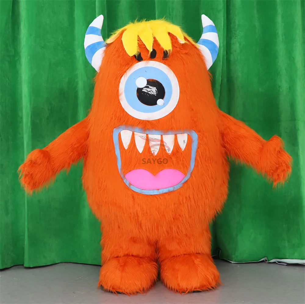 Work Plant Monsters Inc. Mascot Costumes for Halloween 2m Giant Inflatable Eyes Monster High Costume Eyes Human Party Dress
