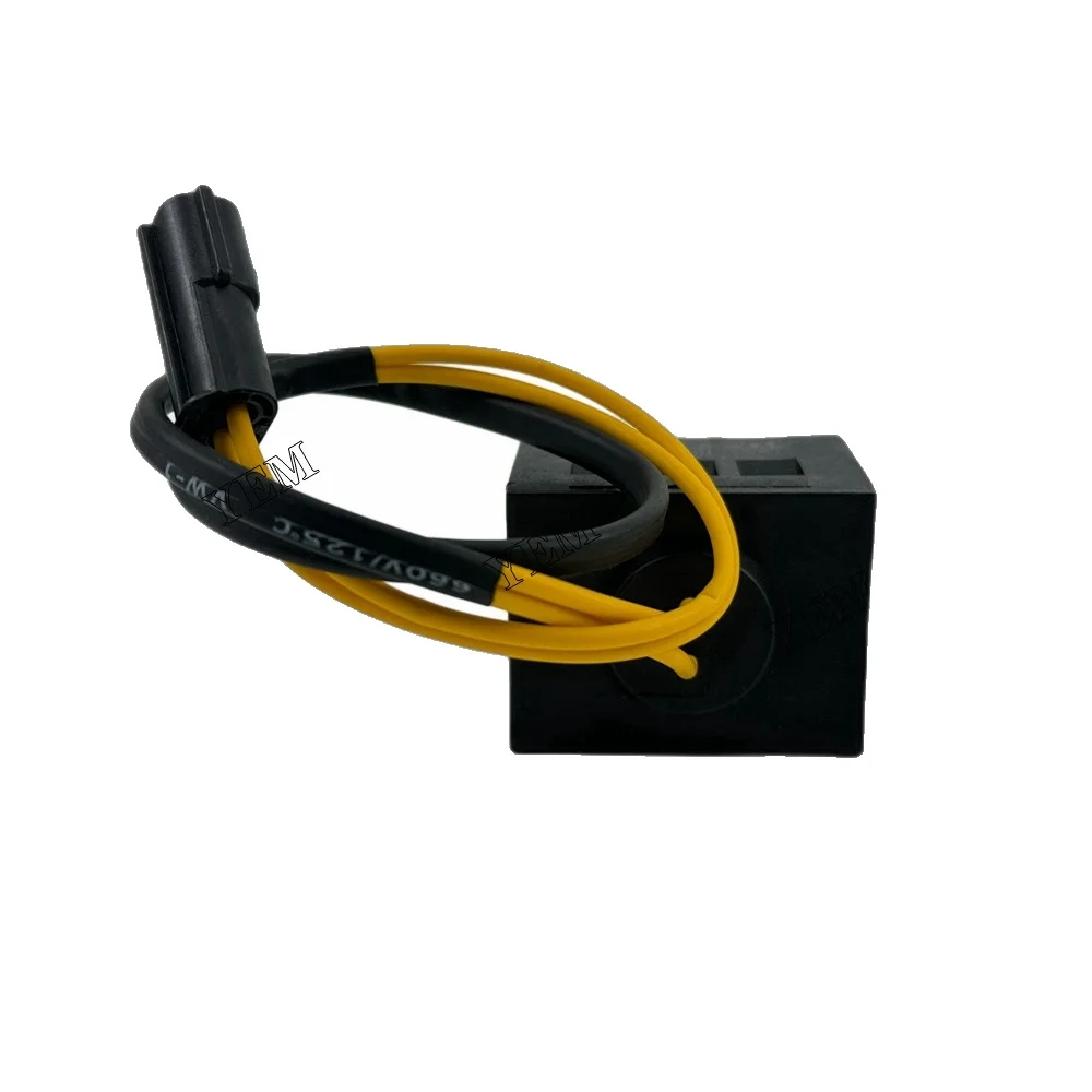 DH80-7 Electric Valve Solenoid for Doosan Excavator Accessories Diesel Engine Parts