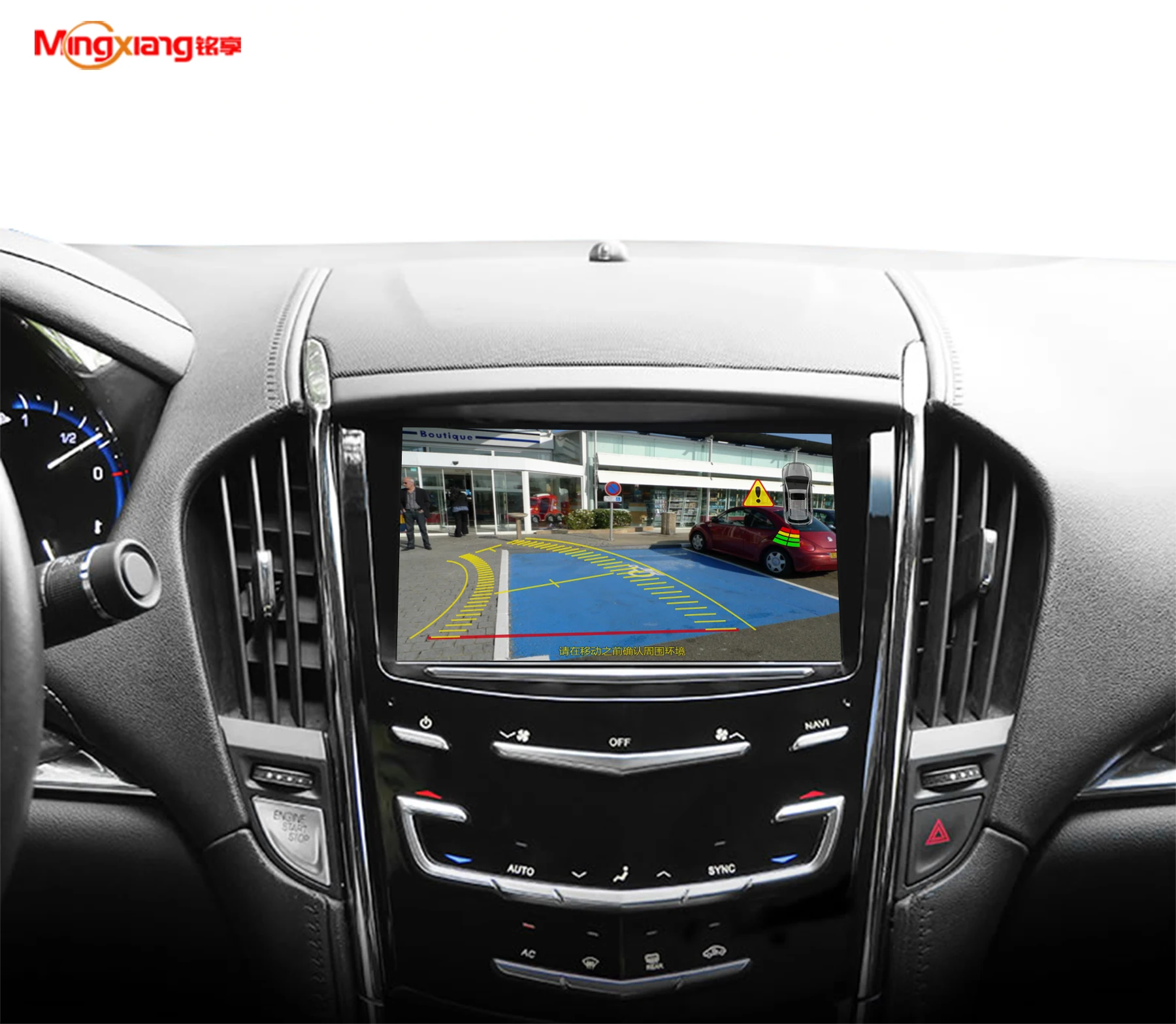 Camera Interface for Cadillac Opel Astra K with AV Input to Add Rear View Front Camera and 360 Birdview Cameras Video Interface