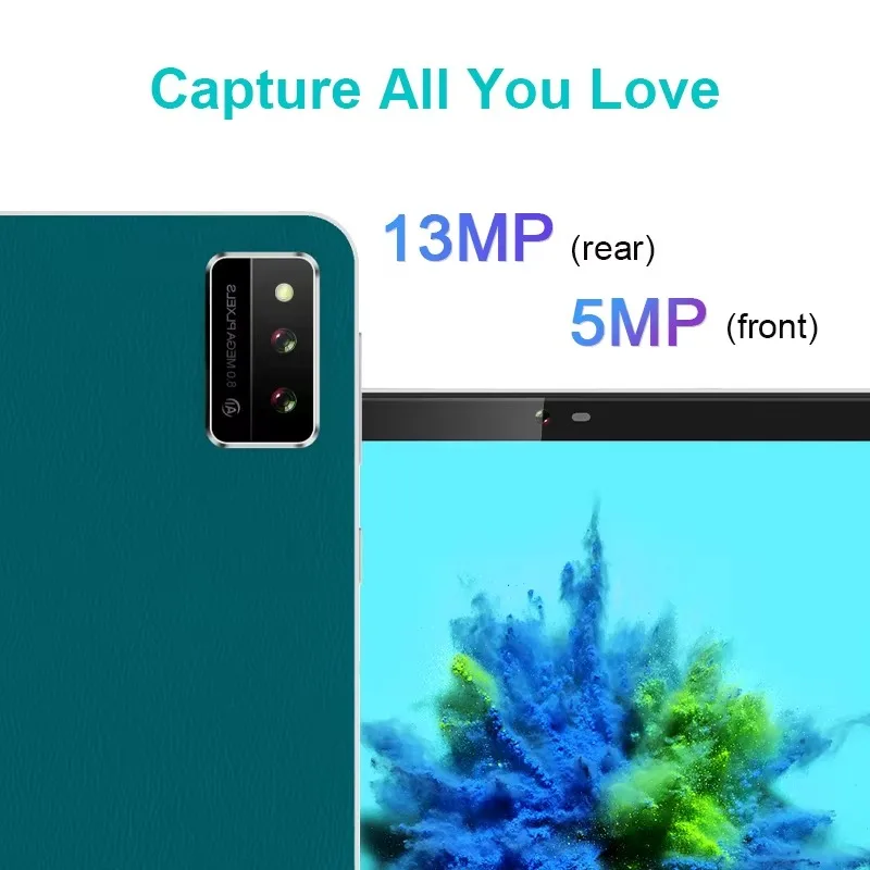 High-Grade 5G Android Tablet 6+128GB Memory Octa Core MTK Processor Android 12 OS 1920x1200 Display Free Sample for Education