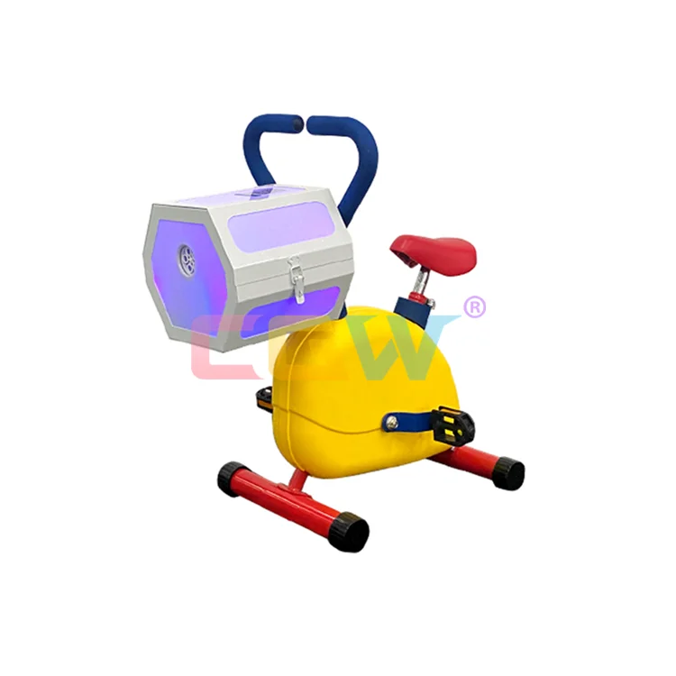 CGW Kids Arcade Rides Sport Arcade Game Machine Coin Operated Fun Bubble Bicycle Sports Equipment  for Kids