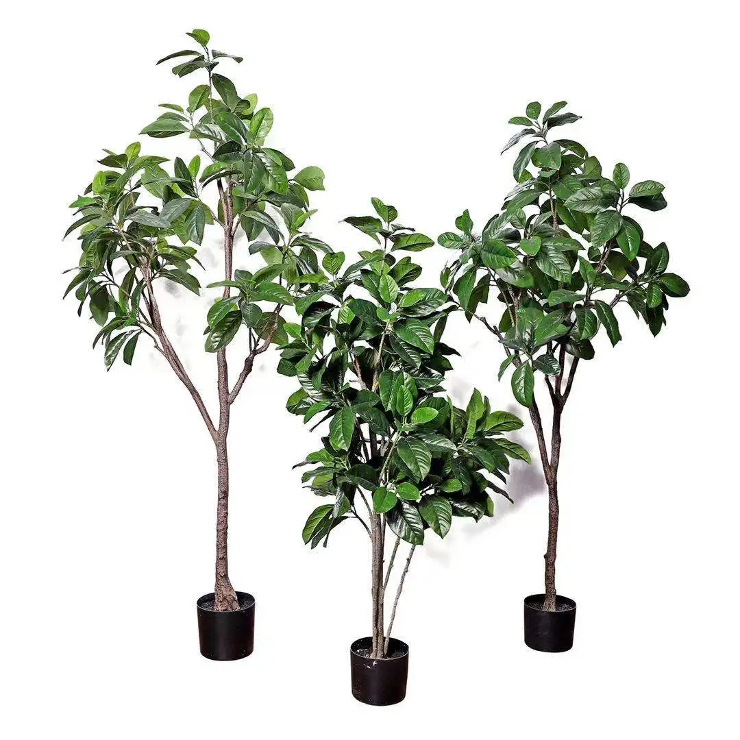 high quality artificial plant rubber tree home garden decoration