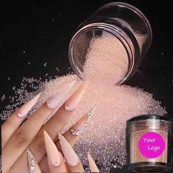 Nail Art Caviar Beads Crystal Glass Ball Rhinestone Manicure Tips DIY  Decoration