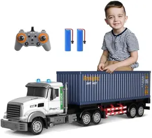 EPT 2.4G 1:12 9CH RC Remote Control Container Truck Model Toys With Light Music