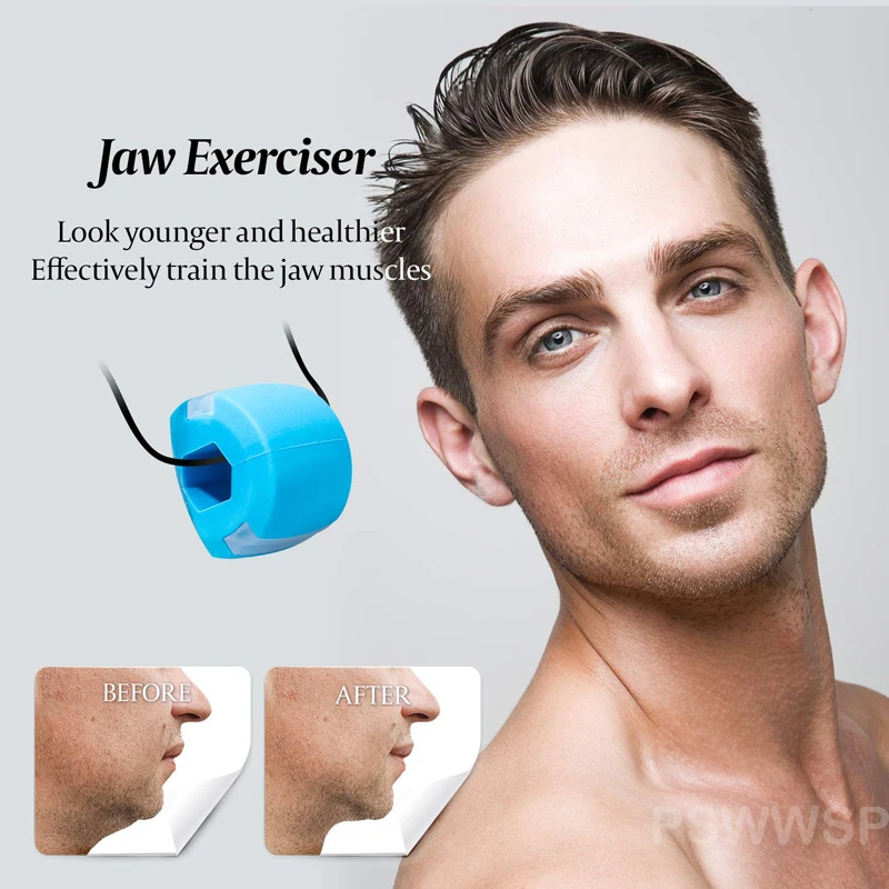 High Quality Silicone Face Jaw Line Exercise Shaper Jaw Exerciser ...