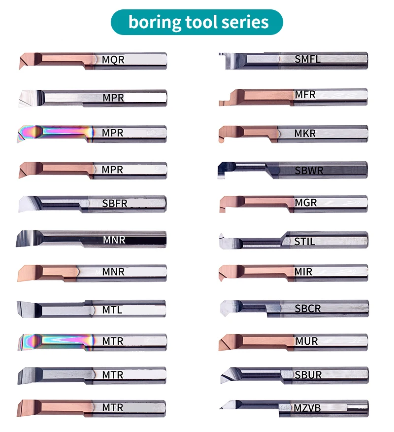 Small Diameter Micro Boring Tool For Lathe Cutter Boring Bar Mtr Mir