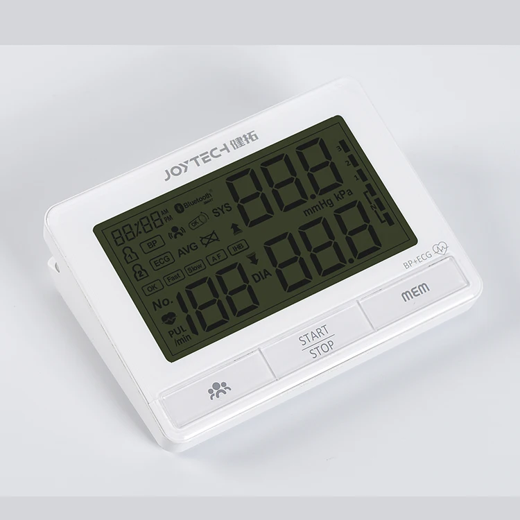 High Quality Bluetooth ECG Upper Arm Blood Pressure Monitor Talking