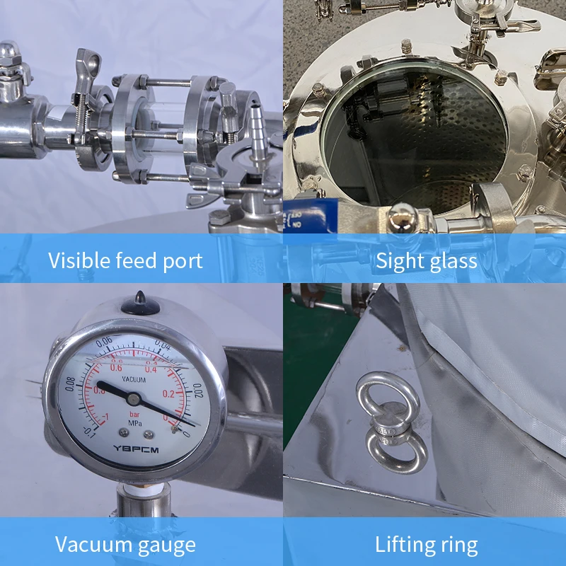 Centrifugal Distillation Oil Extractor Centrifuge Separator Machine