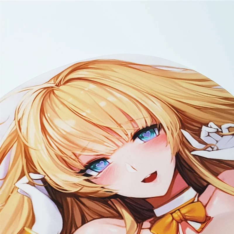 Custom  Anime Girl  Butt  with Wrist Rest Sexy Gel Breast 3D Gaming Mouse