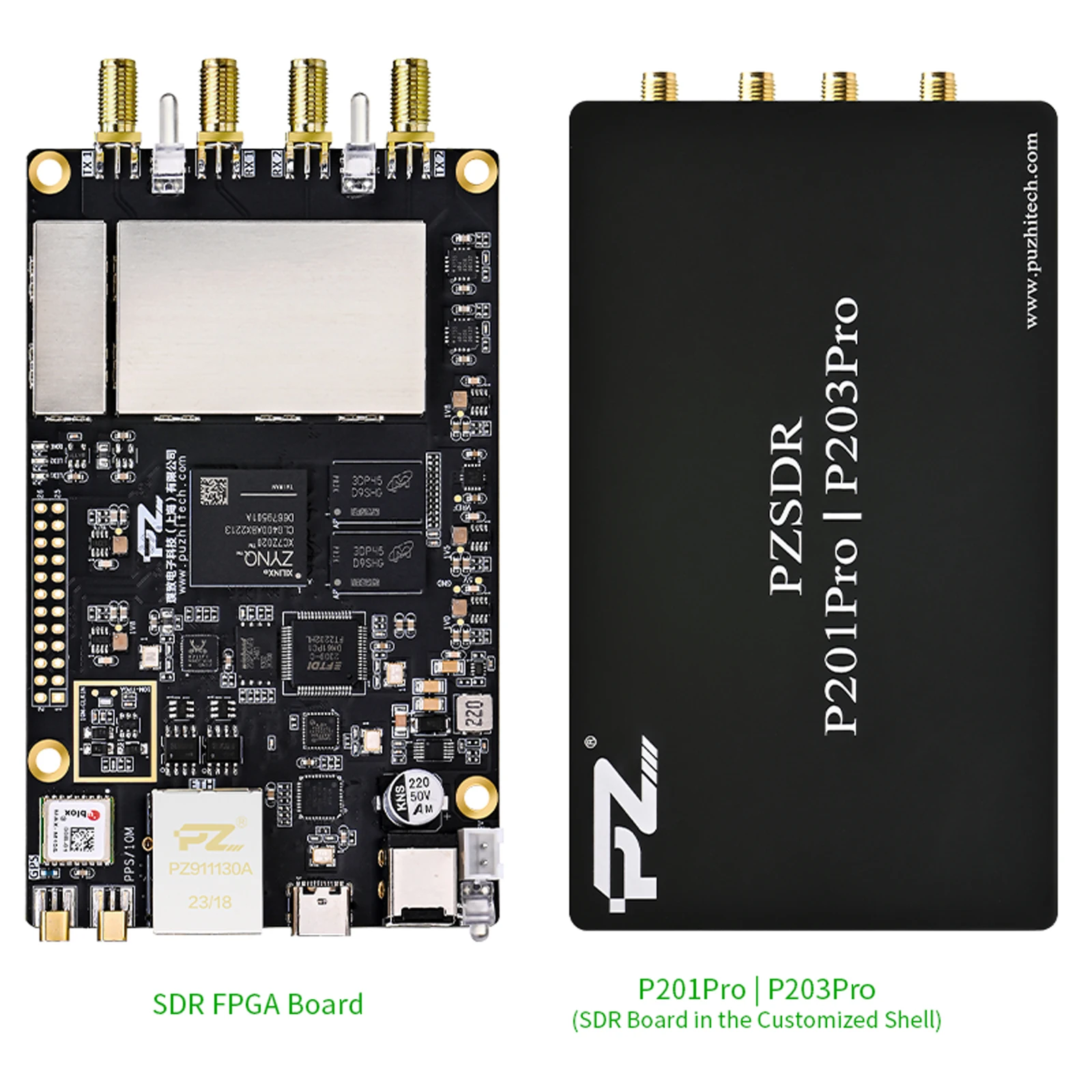 PZSDR P201Pro SDR Development Board Kit with AD9361 - Transmitter