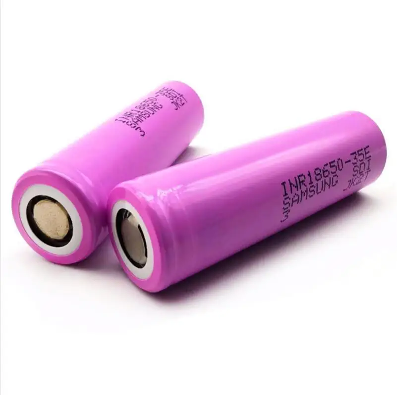 3.7v 18650 Battery 35E 3500mAh 10A Rechargeable Lithium18650 Batteries for vape