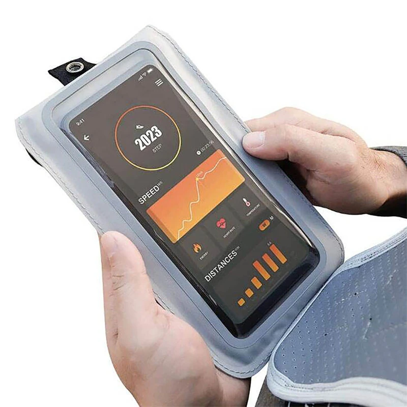 OEM Custom Logo Breathable Reflective Running Vests Hydration Bottle Chest Pack Gear Cycling Phone Holder Running Vest