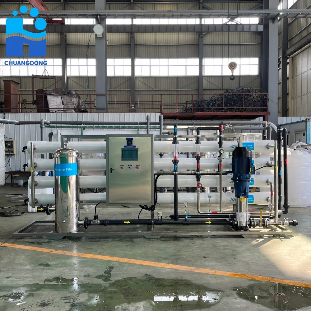 Water Purification System Custom Capacity Reverse Osmosis System for Home Industrial Process Water with High-Purity Filtration