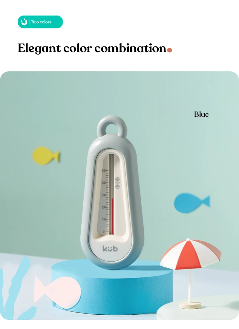 Kub Aircraft Water Smart Thermometer Safe Abs Digital Temperature Baby