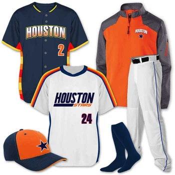 OEM Custom Baseball Jersey Hats Sublimated Set Style Baseball Wear T-shirts Wholesale Mens Baseball Uniform