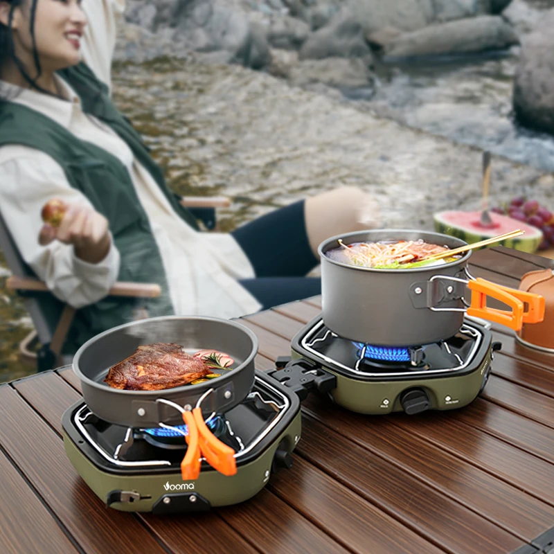 Foldable Outdoor Camping Stove - Portable Gas Cooker with CE