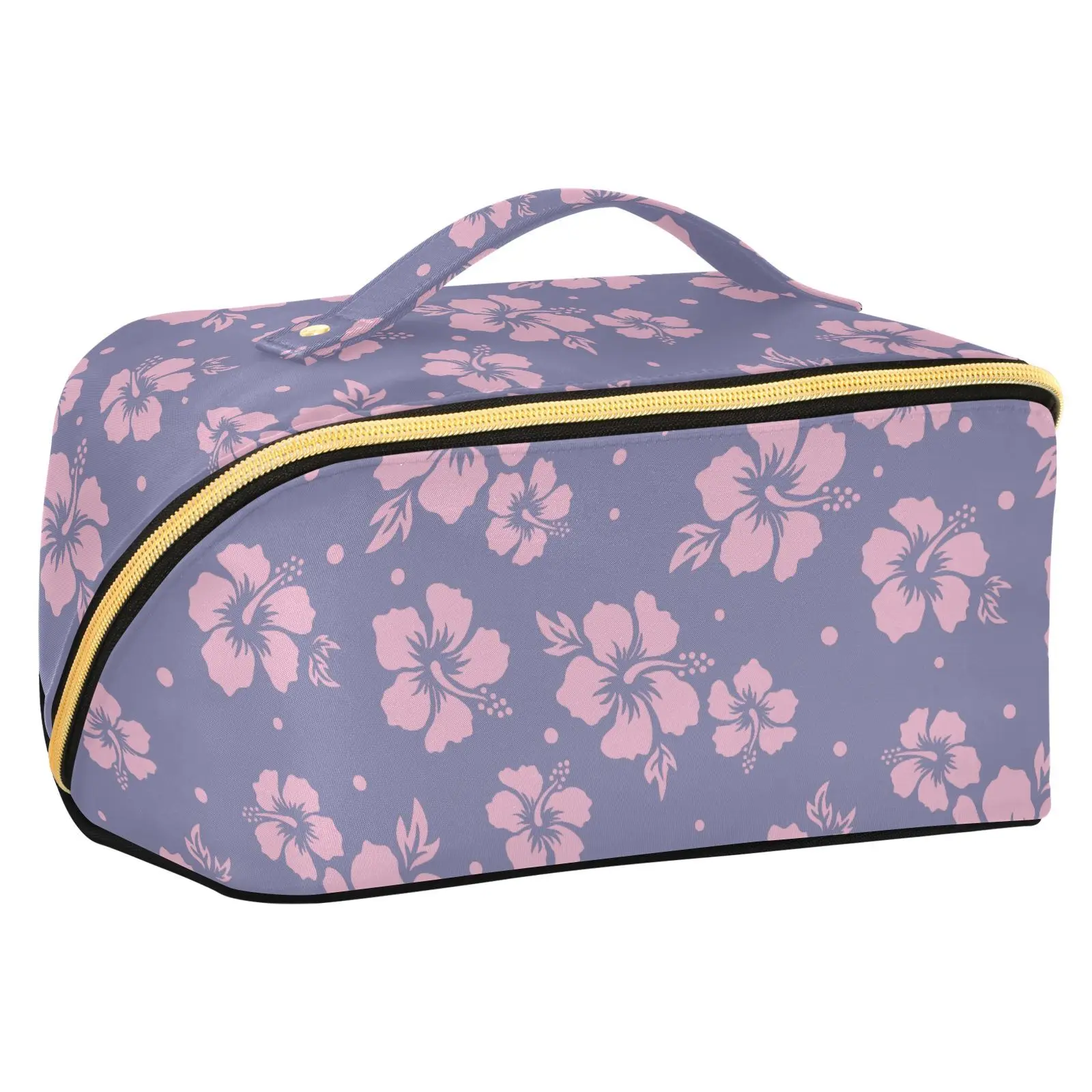 flower design travel toiletry bag Makeup Bag,Quilted Cosmetic Bag,Large Floral Make Up for Women,Cotton Makeup Bag Set,Flower Bag : Beauty & Personal Care Stay organized in style with the Dahlia Hanging Toiletry Bag Toiletry Bag For Women