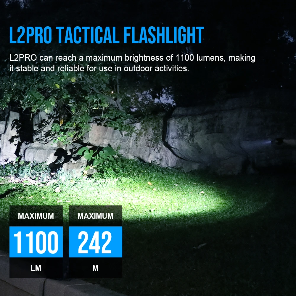Multi Tool Car Emergency LED 14500 Torch TrustFire L2 Pro 1100 Lumen Pocket EDC Tactical Flashlights