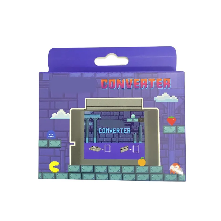 Game Video Cassette for Megedrive Game Burner Card MS to MD Game Card Converter