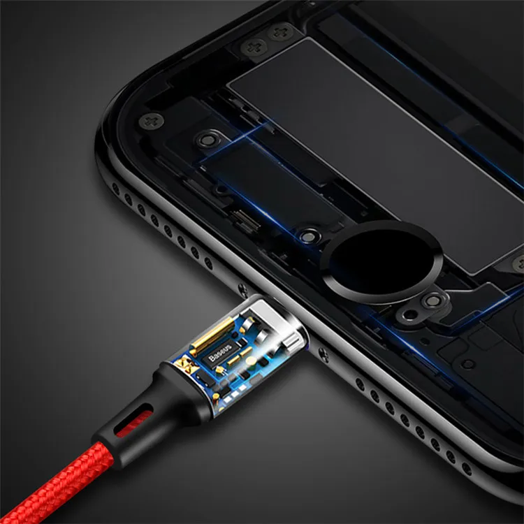 Hot sell 3 In 1 Micro USB Type C Charger Cable Multi Usb Port nylon  braid Usb Charging Cable  For Mobile Phone Cables