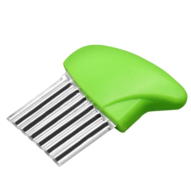 Stainless Steel Potato Wave Shaped Chip Slicer Vegetables Carrot Wave Knife Multifunctional Fruits Cutter Kitchen Accessories