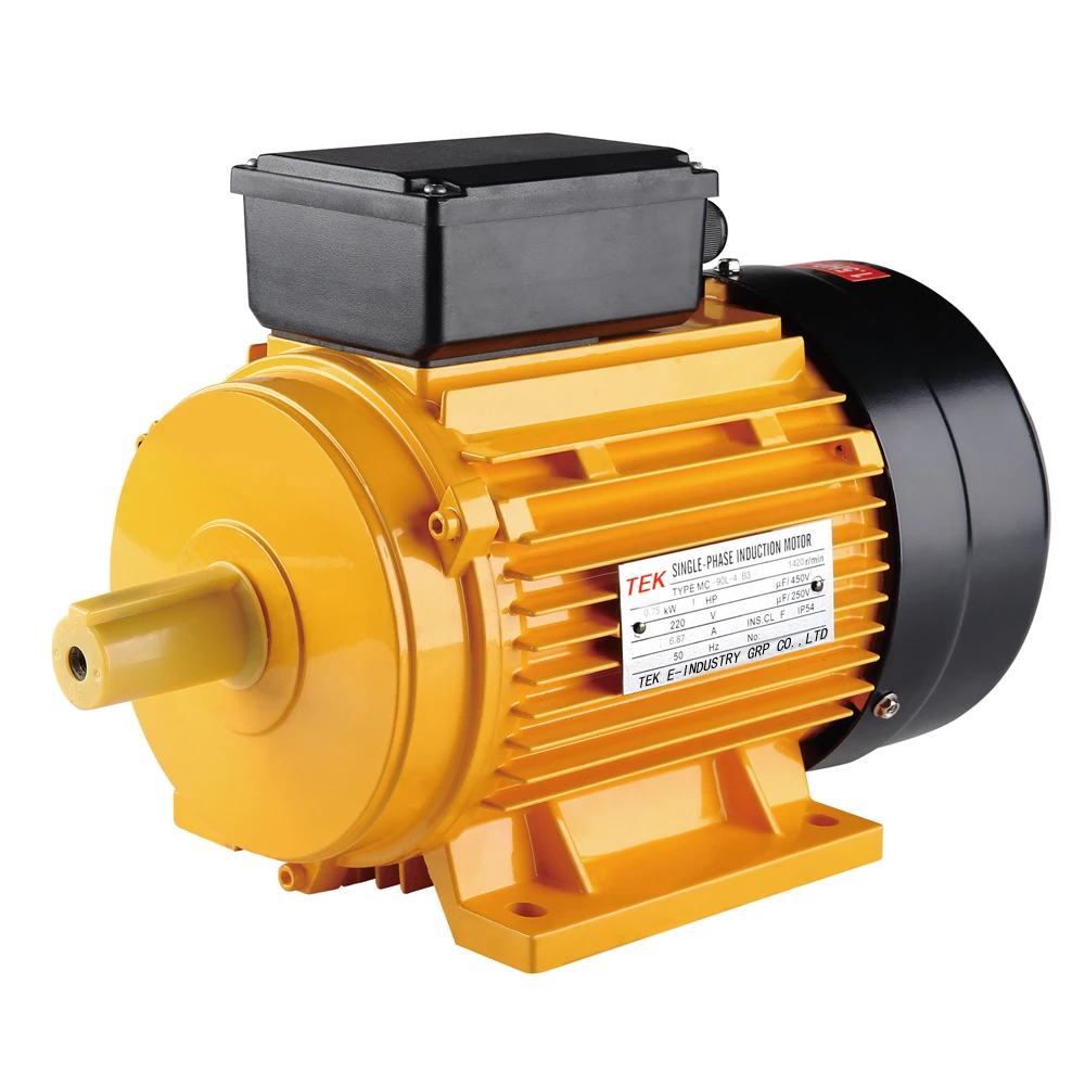 MC801-2 0.37kw 2-pole 3000rpm Aluminium Housing 1-Phase Capacitor Start Asynchronous Induction MC Motor