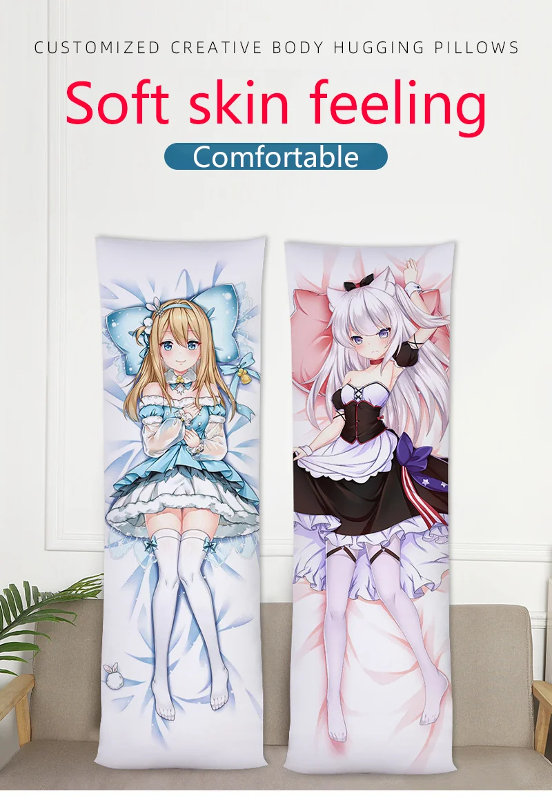 15050cm17050cm Custom Sexy Anime Pillow Covers Dakimakura Soft Long Body Pillow For Sex Buy 4243