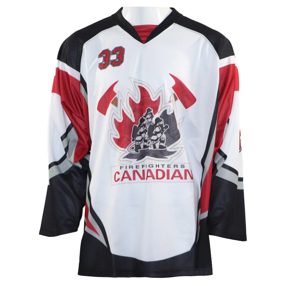 Выполненная на заказ сублимационная обратная хоккейная