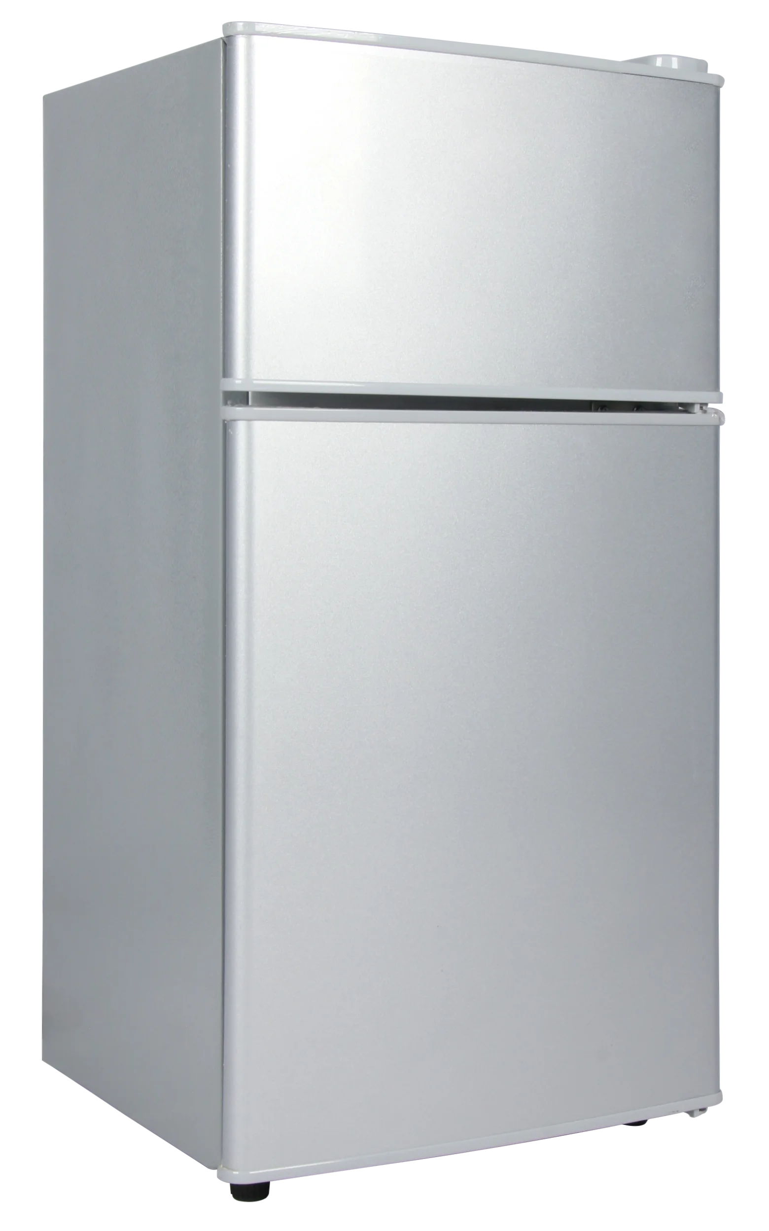  Frigorífico pequeño JF de doble puerta  Mini refrigerador, 76  L, ajuste automático de temperatura, para apartamentos/pisos o incluso para  uso en casas de vacaciones : Electrodomésticos