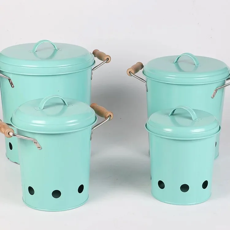 Metal Potatoes Onion Kitchen Storage Box and Garlic Container Tin and  Kitchen 3 Piece Garlic Potato Onion Keeper