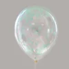 palloncino di coriandoli verdi