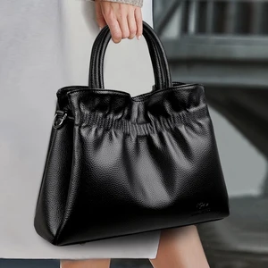 High-quality Ladies Handbags Pleated Single-shoulder Bags Luxury Brand Leather Crossbody Bags