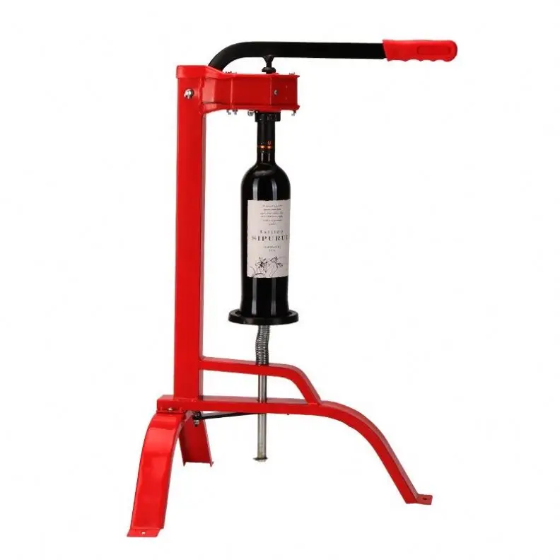 TEBAK Wine Bottle Sealing Machine Manual Corker Machine Portable Wine Cork Press Bottle Corking Capping Machine
