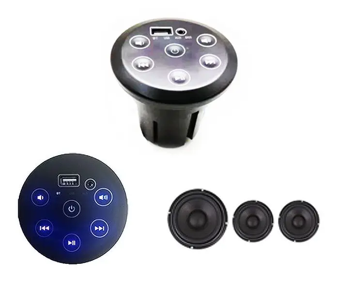 Bluetooth Speaker Wireless  Mini Round Touch Furniture Speaker System Sound Music Player Sofa Speaker