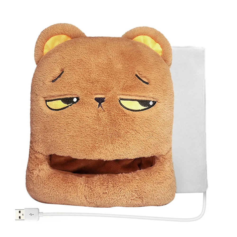 Usb Cartoon Winter Foot Warmer Plug In Electric Heating Shoe Heater