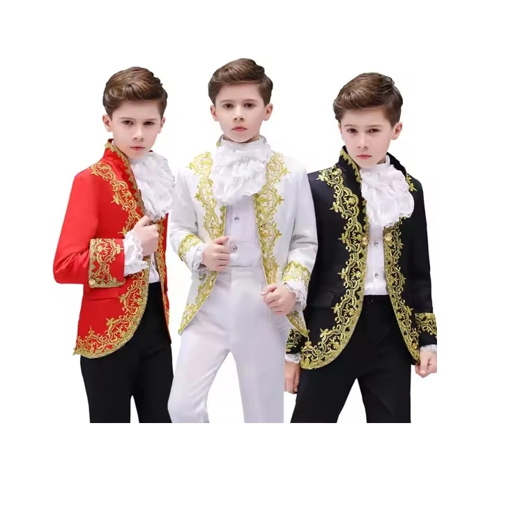 Kinderen Middeleeuwse Prins Kostuum Kind Jongens Koning Cosplay