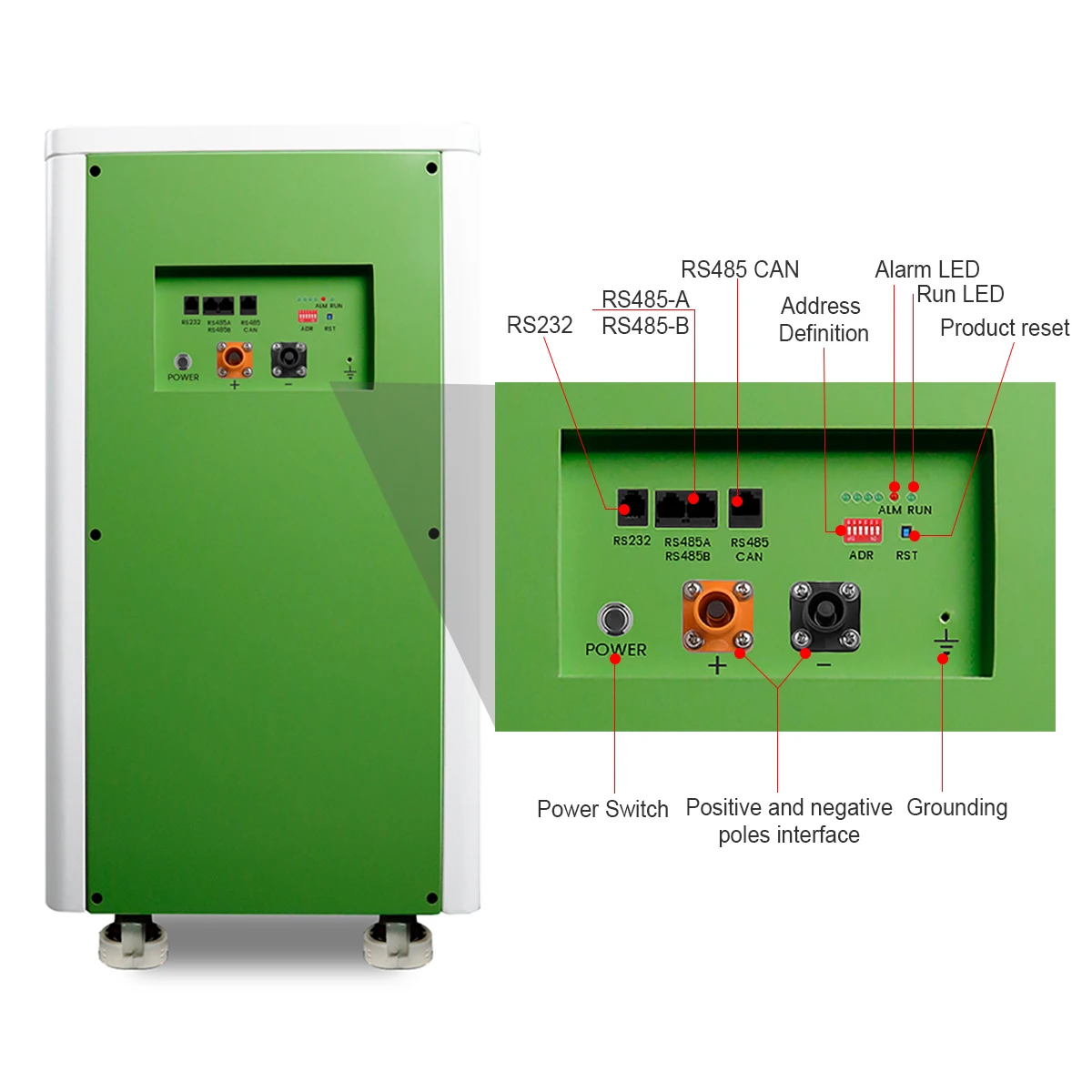 Large Capacity 15kwh Battery with Lifepo4 Battery Solar Power System ...