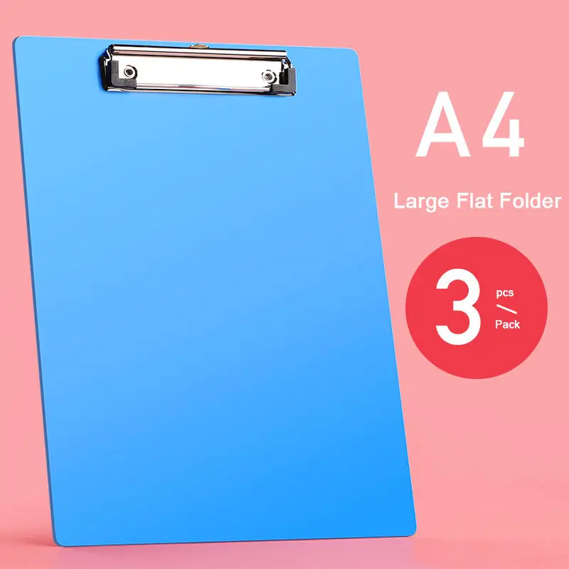 Office A4 A5 A6 Black Plastic Pp Clear Clipboard,A4 With Clipboard ...