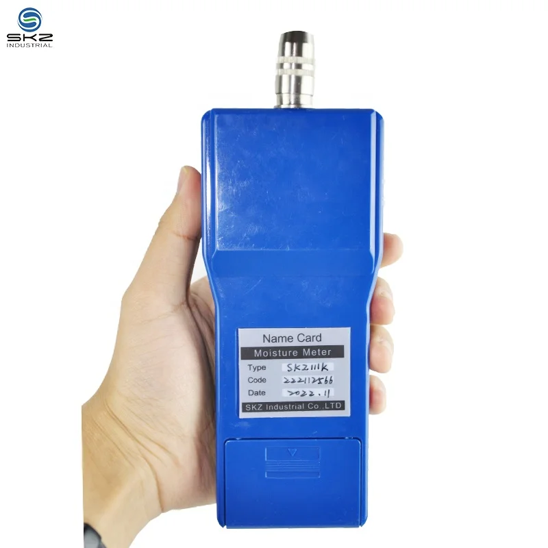 Portable Digital Coal Moisture Meter with Extended Wire and 600mm Probe